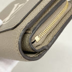 Louis Vuitton Wallet Monogram Empreinte Bicolor Portefeuille Clair Tourterelle — view 5