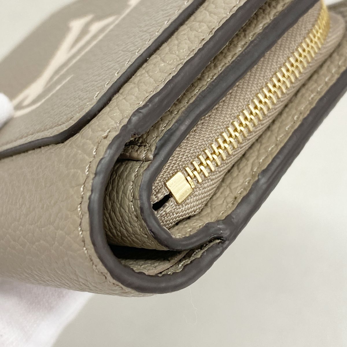 Louis Vuitton Wallet Monogram Empreinte Bicolor Portefeuille Clair Tourterelle — view 5