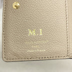 Louis Vuitton Wallet Monogram Empreinte Bicolor Portefeuille Clair Tourterelle — view 4