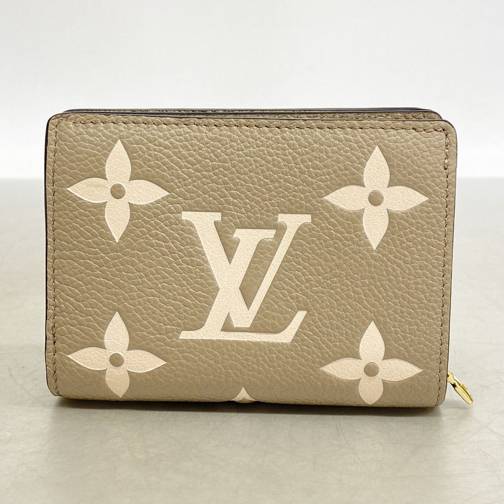 Louis Vuitton Wallet Monogram Empreinte Bicolor Portefeuille Clair Tourterelle — view 7