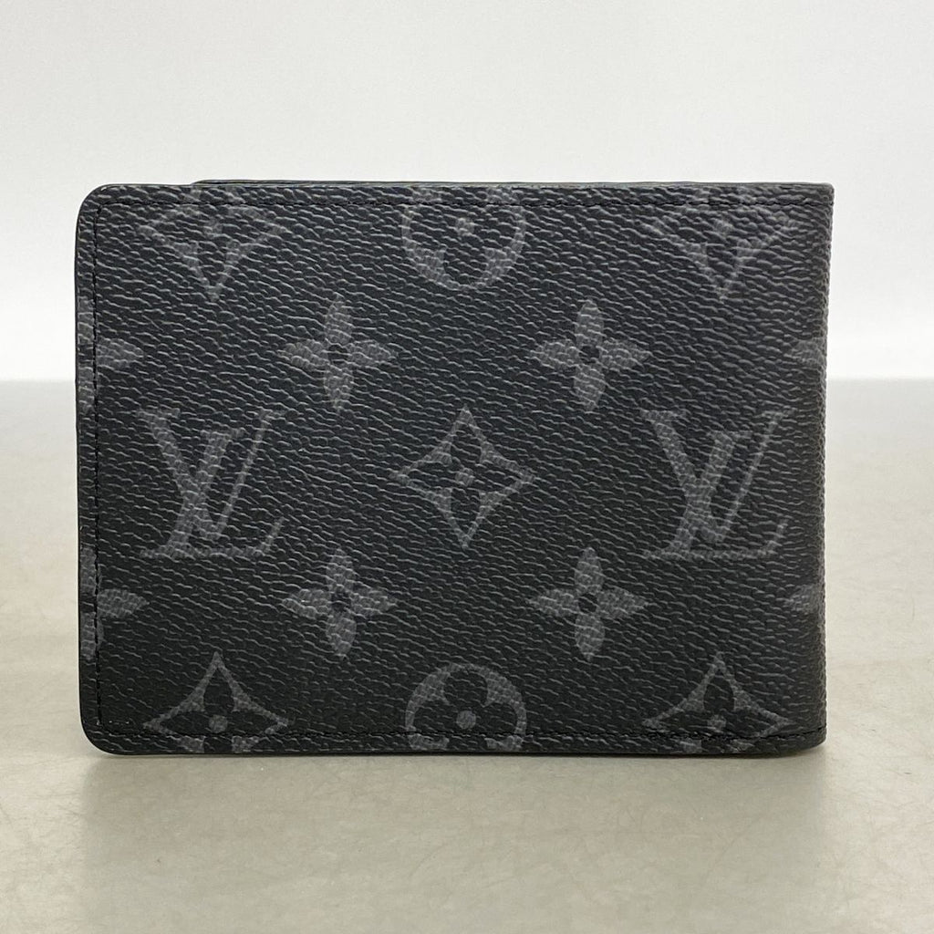 Louis Vuitton Billfold Monogram Eclipse Portefeuille Multiple Black Wallet — view 6