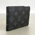 Louis Vuitton Billfold Monogram Eclipse Portefeuille Multiple Black Wallet — view 2