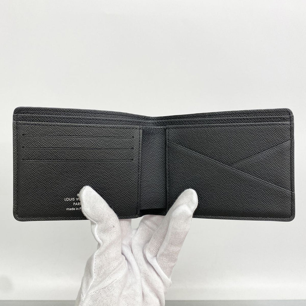 Louis Vuitton Billfold Monogram Eclipse Portefeuille Multiple Black Wallet — view 3