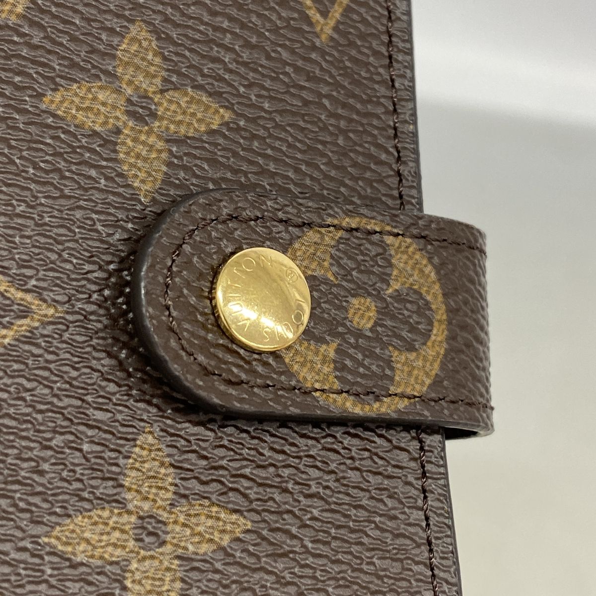 Louis Vuitton Notebook Cover Monogram Agenda PM Brown — view 7