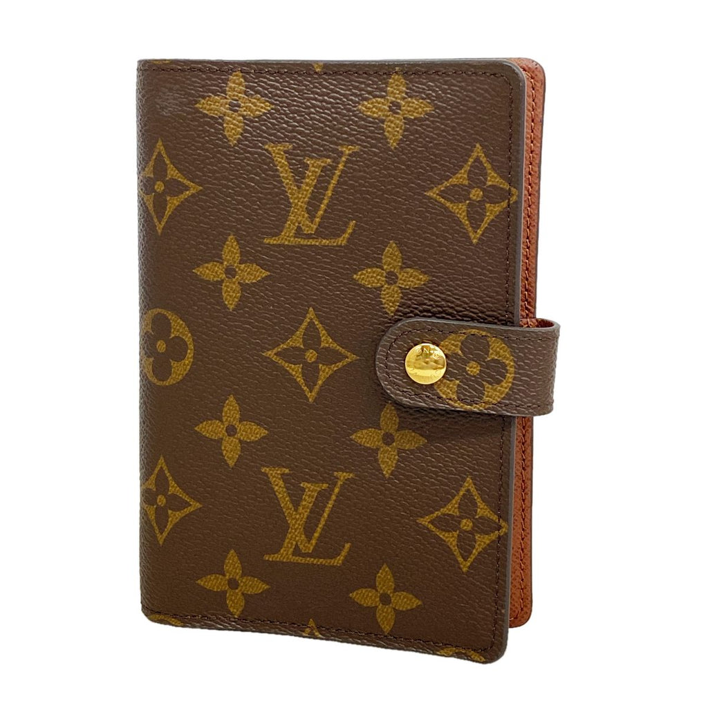 Louis Vuitton Notebook Cover Monogram Agenda PM Brown