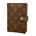 Louis Vuitton Notebook Cover Monogram Agenda PM Brown