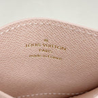 Louis Vuitton Card Case Monogram LV Charm Brown — view 4