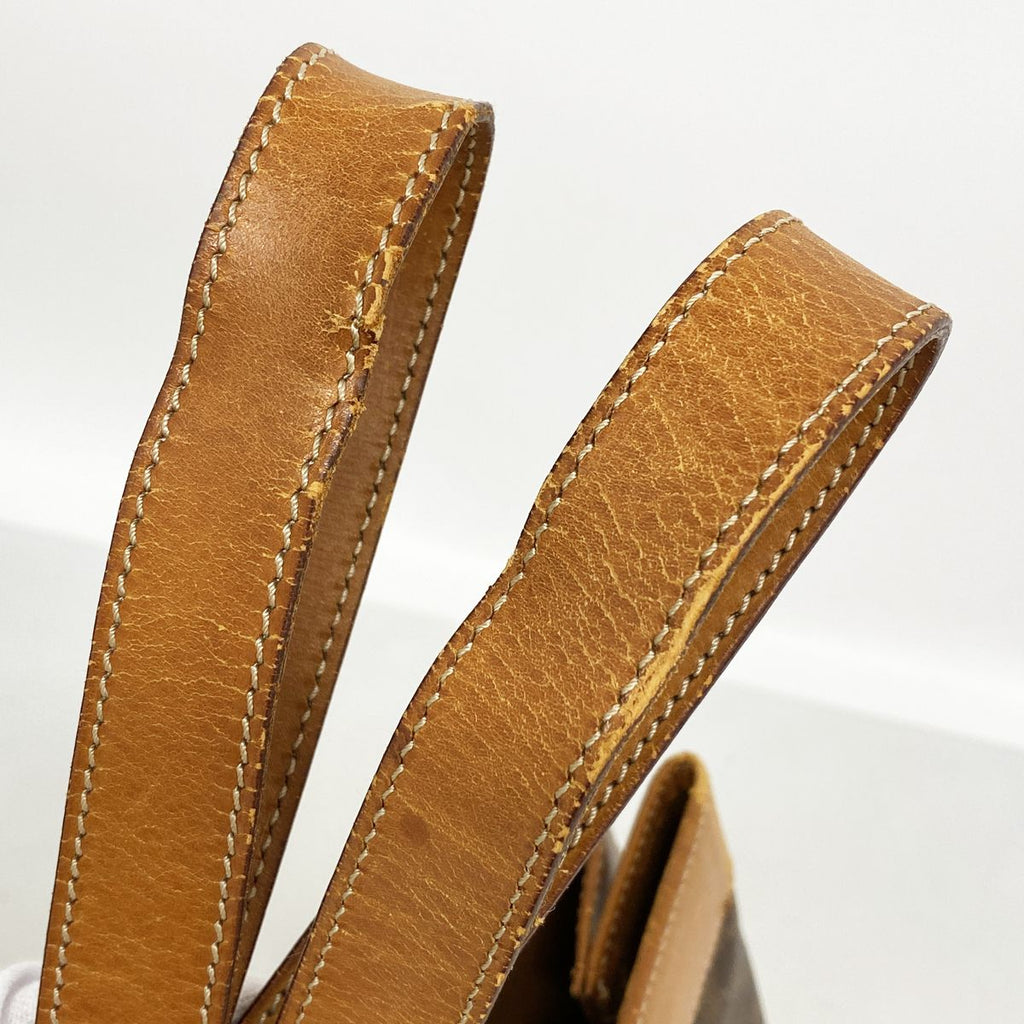 Celine Tote Bag Macadam Brown Gold — view 6