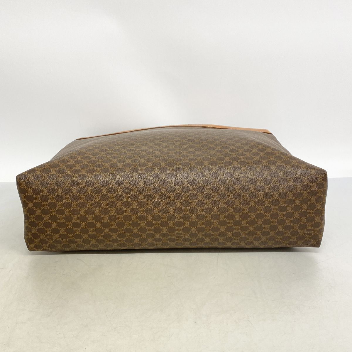 Celine Tote Bag Macadam Brown Gold — view 3