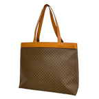Celine Tote Bag Macadam Brown Gold