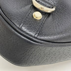 Gucci Shoulder Bag Abbey Leather Black Champagne Gold — view 7