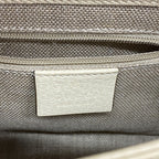 Gucci Shoulder Bag Interlocking G Leather Ivory Champagne Gold — view 5