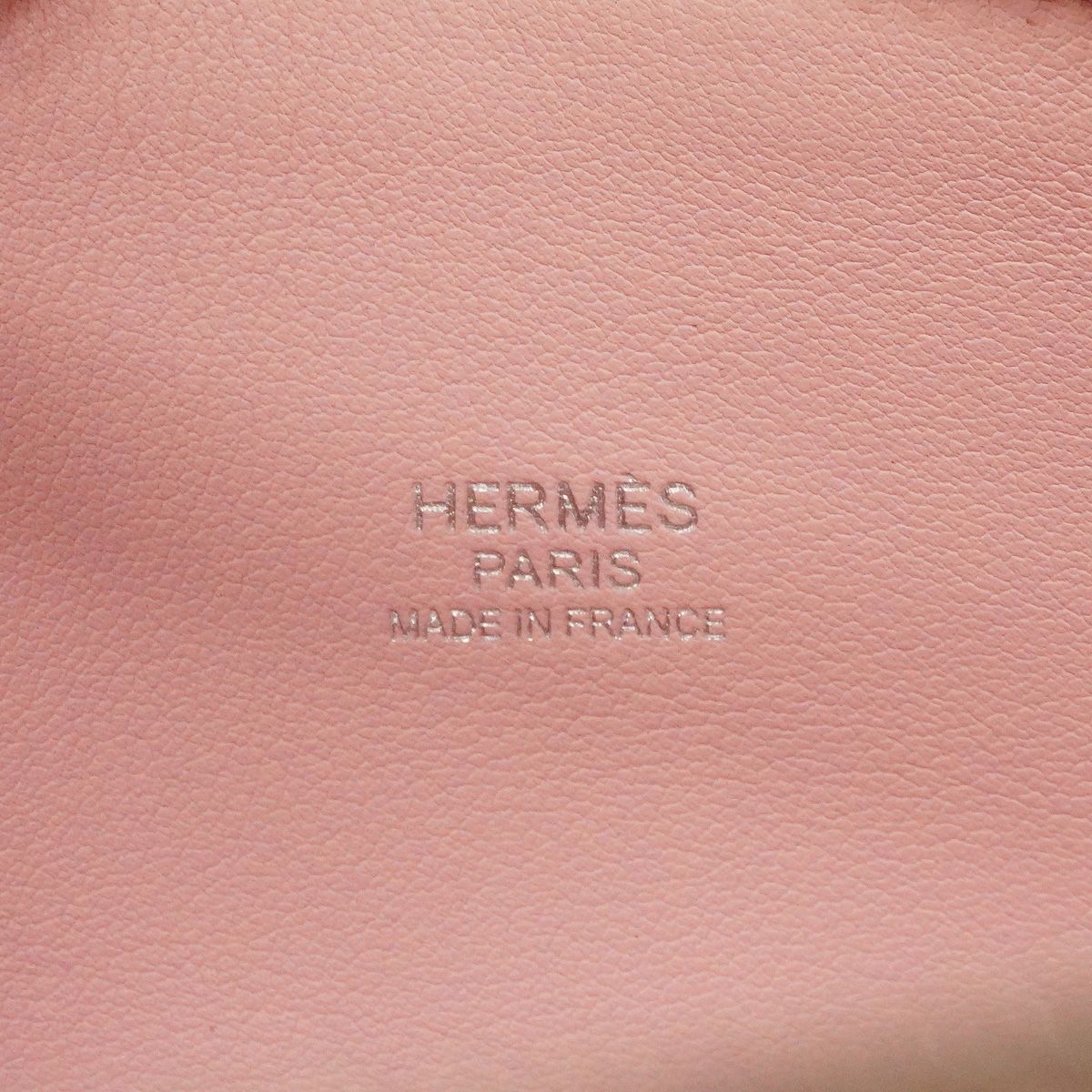 Hermes Handbag Bolide 27 Swift Rose Sakura Silver 2-Way Bag — view 5