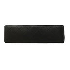 Chanel Shoulder Bag Quilted Lambskin Black Gold — view 3