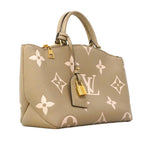 Louis Vuitton Handbag Monogram Empreinte Petit Palais PM Tourterelle Cream — view 2