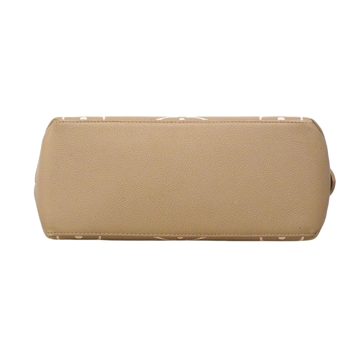 Louis Vuitton Handbag Monogram Empreinte Petit Palais PM Tourterelle Cream — view 3