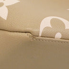 Louis Vuitton Handbag Monogram Empreinte Petit Palais PM Tourterelle Cream — view 6