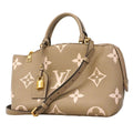 Louis Vuitton Handbag Monogram Empreinte Petit Palais PM Tourterelle Cream