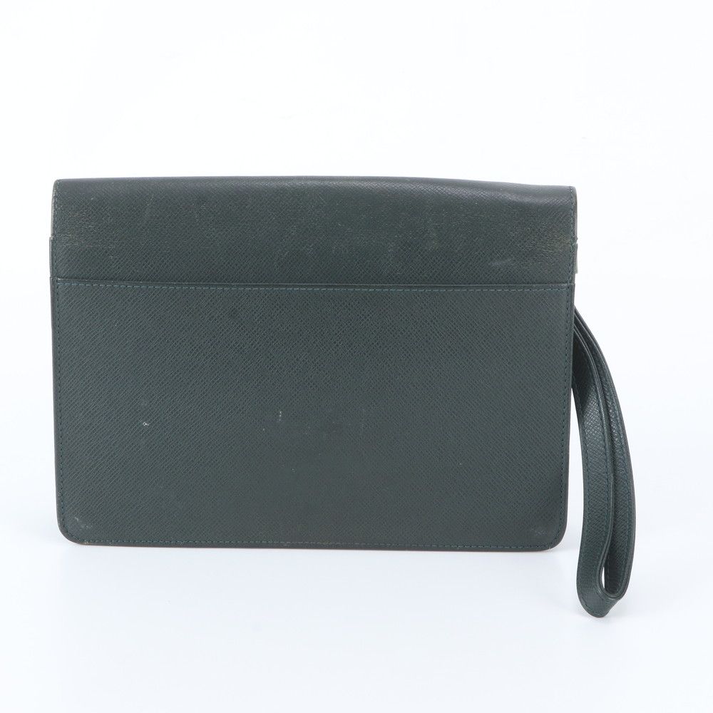 Louis Vuitton Taiga Pochette Clado Leather Clutch Pouch Business — view 3