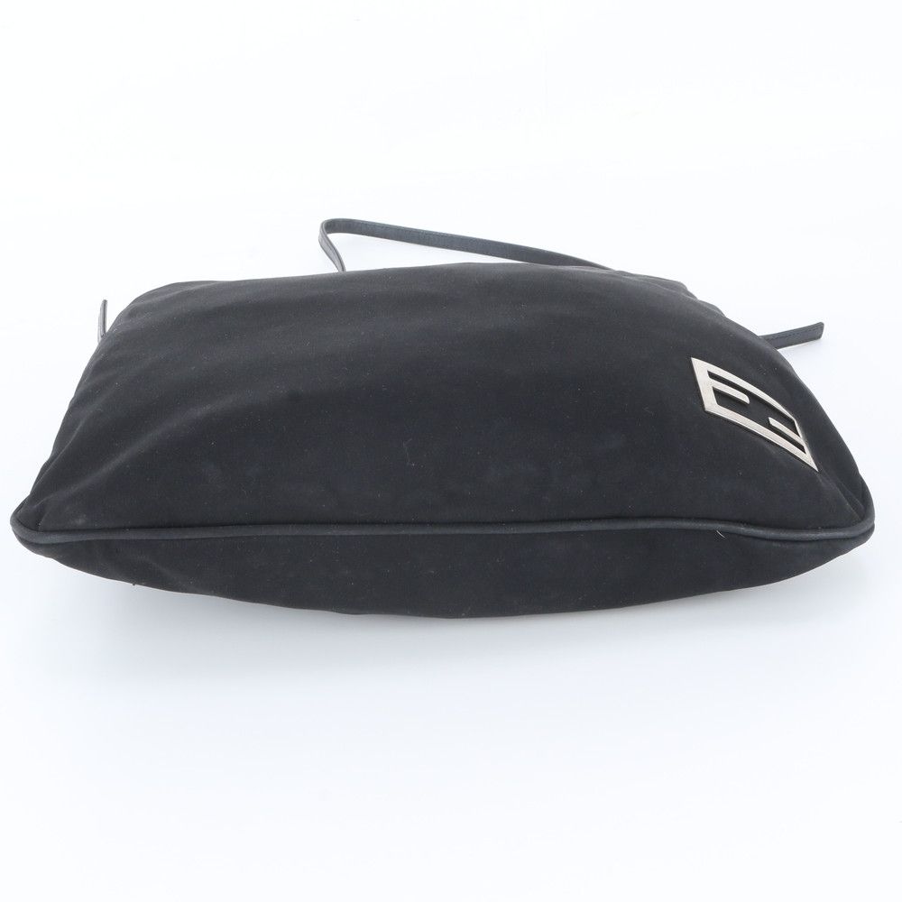 Fendi Mamma Baguette Bucket FF Logo 009 Leather Shoulder Bag — view 6