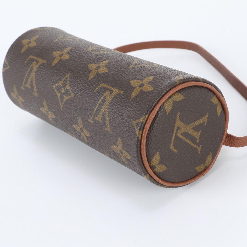 Louis Vuitton Monogram Papillon Pouch Leather Handbag Tote — view 4