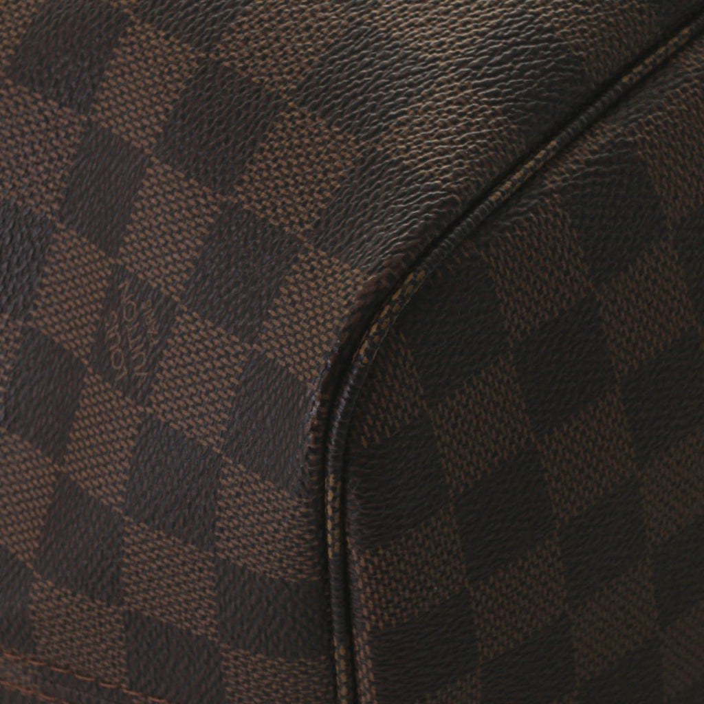 Louis Vuitton Neverfull MM Tote Bag Damier Canvas Cerise — view 5