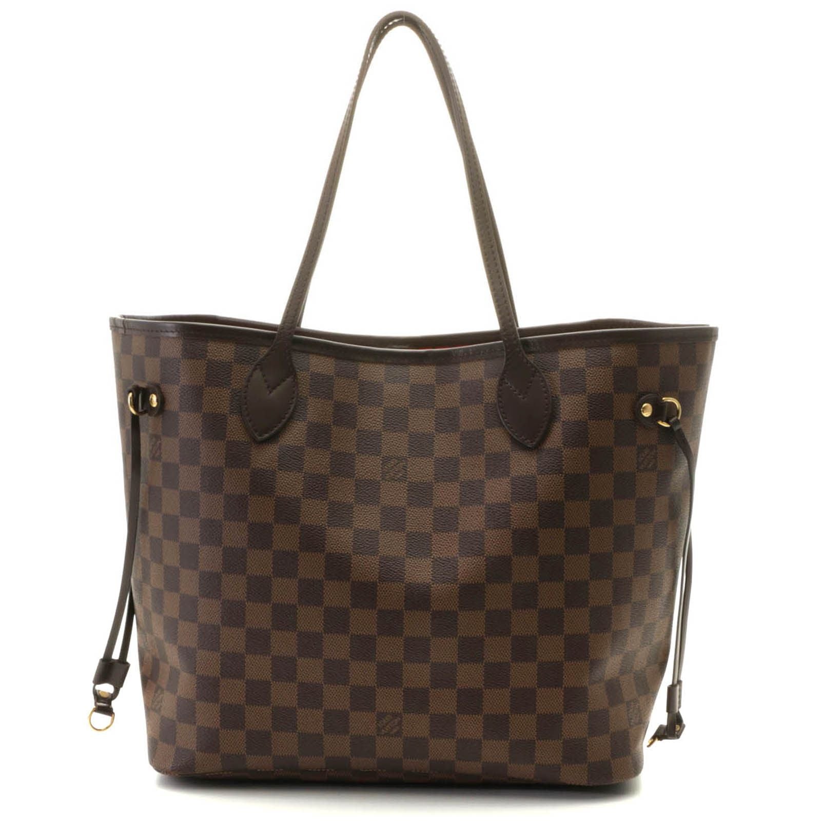 Louis Vuitton Neverfull MM Tote Bag Damier Canvas Cerise