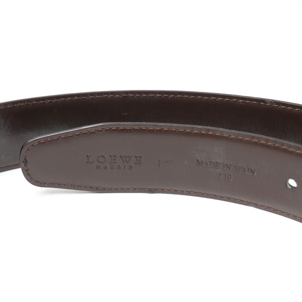 Loewe Belt L 18 Metal Buckle Leather RB — view 7