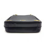 Chanel Triple Coco Chain Shoulder Tote Bag Black Caviar — view 3