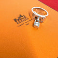 Hermes Kelly Ring 925 Sterling Silver
