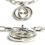 Gucci 925 Sterling Silver Interlocking G Bracelet 21 — view 2