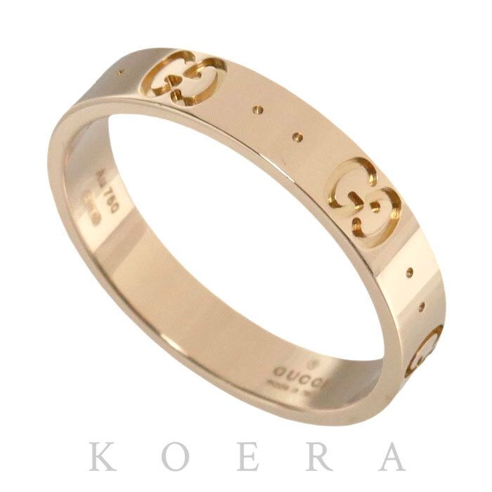 Gucci 18k Pink Gold Icon Ring