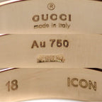 Gucci 18k Pink Gold Icon Ring — view 4