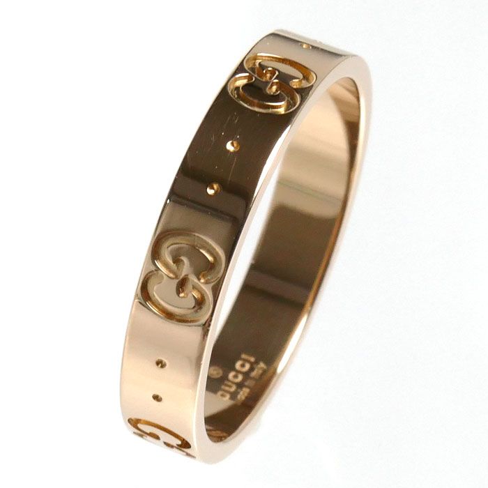 Gucci 18k Pink Gold Icon Ring — view 2