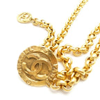Chanel Chain Belt CC Logo Medal — view 2