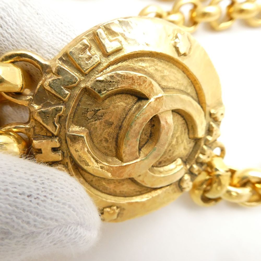 Chanel Chain Belt CC Logo Medal — view 7