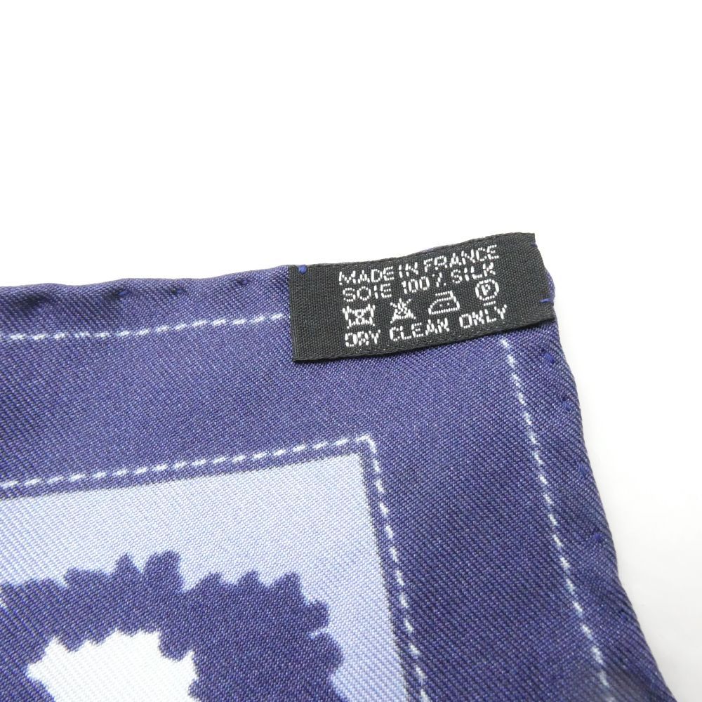 Hermes Carre 45 Monsieur Et Madame Scarf Silk — view 3