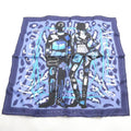 Hermes Carre 45 Monsieur Et Madame Scarf Silk