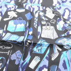 Hermes Carre 45 Monsieur Et Madame Scarf Silk — view 7