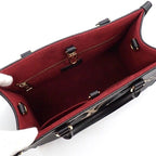 Louis Vuitton Shoulder Bag On The Go PM Black Bicolor Monogram Empreinte Gold — view 5