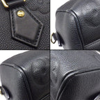 Louis Vuitton Shoulder Bag Speedy Bandouliere 20 Black Monogram Empreinte — view 8