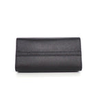 Prada Shoulder Bag Monochrome Small Nero Saffiano Cuir Leather Gold — view 4