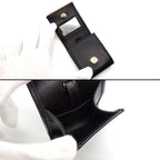 Prada Shoulder Bag Monochrome Small Nero Saffiano Cuir Leather Gold — view 6