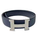 Hermes Constance Belt Black Silver — view 3