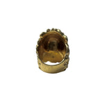 Gucci Lion Head Crystal Ring — view 3