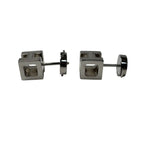Hermes Cage de Ash H Cube Earrings — view 4