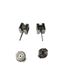 Hermes Cage de Ash H Cube Earrings — view 8