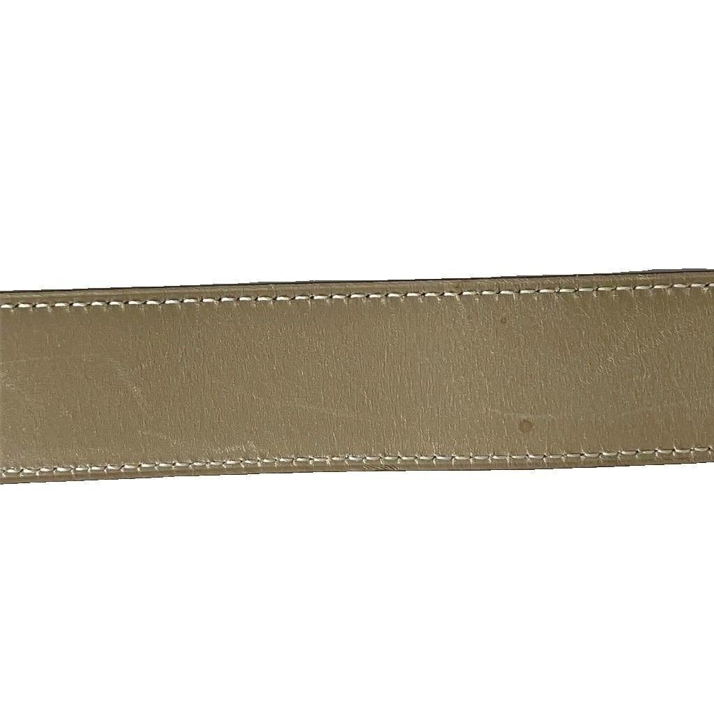 Hermes H Constance Belt Leather 75 Beige — view 7