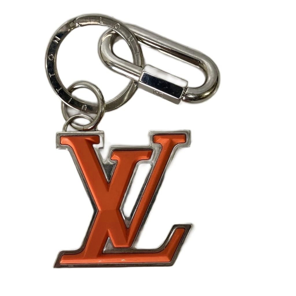 Louis Vuitton Porte Cles LV Soft Orange Rubber Bag Charm