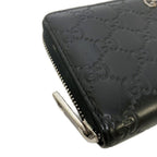 Gucci Guccissima Zip Around Wallet Black — view 4